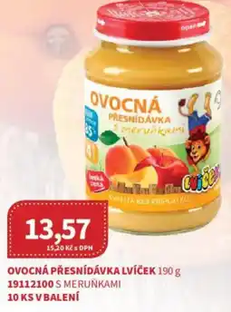 Kubík potraviny Ovocná přesnídávka lvíček nabídka
