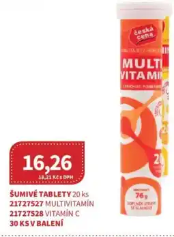 Kubík potraviny Šumivé tablety nabídka