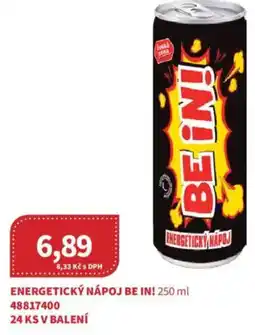 Kubík potraviny Energetický nápoj Be in! nabídka