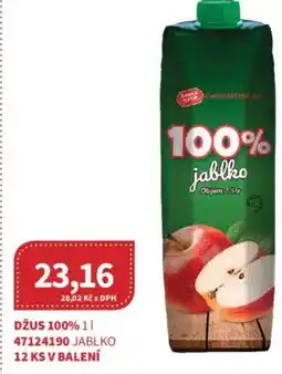 Kubík potraviny Džus 100% nabídka