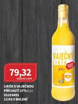 Kubík potraviny Likér s vaječnou příchutí 17% nabídka