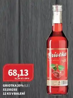 Kubík potraviny Griotka 20% nabídka
