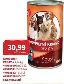 Kubík potraviny Konzerva pro psy nabídka