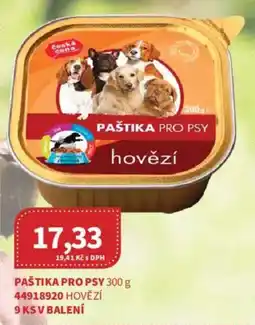 Kubík potraviny Paštika pro psy nabídka