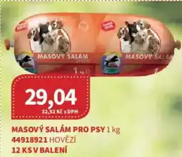 Kubík potraviny Masový salám pro psy nabídka