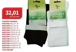Kubík potraviny Ponožky bambus nabídka
