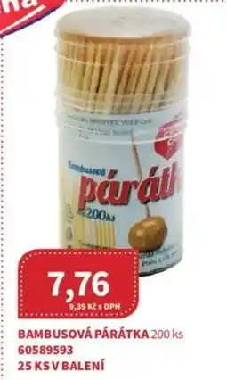 Kubík potraviny Bambusová párátka nabídka