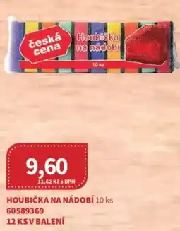 Kubík potraviny Houbička na nádobí nabídka