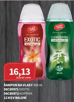 Kubík potraviny Šampon na vlasy nabídka