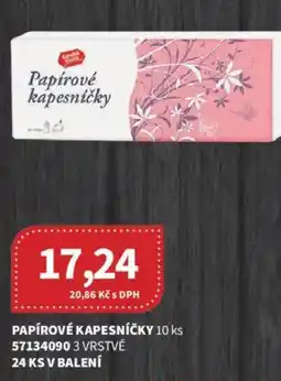 Kubík potraviny Papírové kapesníčky nabídka