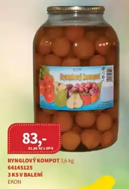 Kubík potraviny Rynglový kompot nabídka