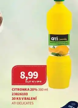Kubík potraviny Citronka 20% nabídka