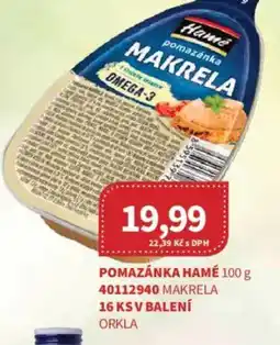 Kubík potraviny Pomazánka Hamé nabídka