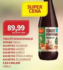 Kubík potraviny Tekuté ochucovadlo Vitana nabídka