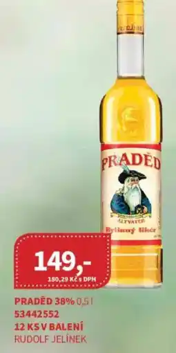 Kubík potraviny Praded 38% nabídka