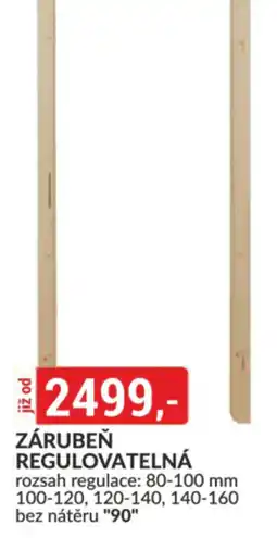Baumax Zárubeň regulovatelná nabídka