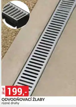 Baumax Odvodňovací žlaby nabídka