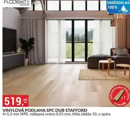 Baumax Vinylová podlaha spc dub stafford nabídka