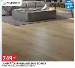 Baumax Laminátová podlaha dub borgo nabídka