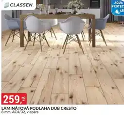 Baumax Laminátová podlaha dub cresto nabídka