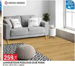 Baumax Laminátová podlaha dub paris nabídka