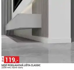 Baumax MDF podlahová lišta classic nabídka