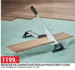Baumax Řezačka na laminátové podlahywolfcraft LC600 nabídka