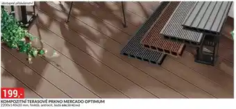 Kompozitní terasové prkno mercado optimum