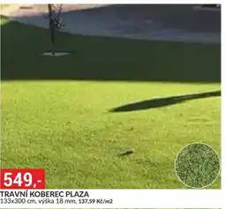 Baumax Travní koberec plaza nabídka