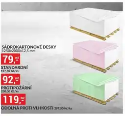 Baumax Sádrokartonové desky nabídka