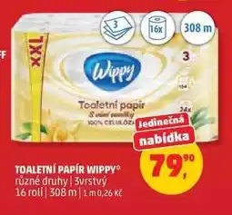 Penny Market TOALETNÍ PAPÍR WIPPY nabídka