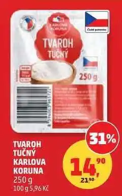 Penny Market Tvaroh tučný Karlova Koruna nabídka