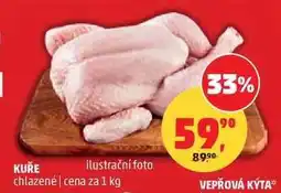 Penny Market Kuře chlazené nabídka