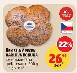 Penny Market Řemeslný pecen Karlova Koruna nabídka