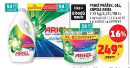Penny Market Prací prášek, gel, kapsle Ariel nabídka