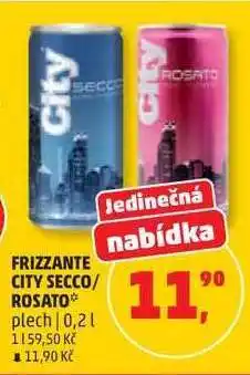 Penny Market FRIZZANTE CITY SECCO/ ROSATO nabídka
