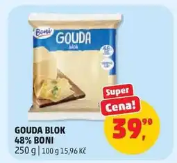 Penny Market GOUDA BLOK 48% BONI nabídka