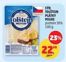 Penny Market Sýr Tolštejn plátky Milko nabídka