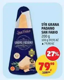 Penny Market SÝR GRANA PADANO SAN FABIO nabídka