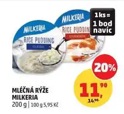 Penny Market MLÉČNÁ RÝŽE MILKERIA nabídka