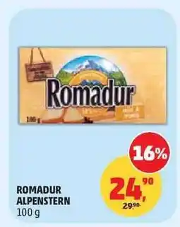Penny Market ROMADUR ALPENSTERN nabídka