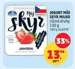 Penny Market JOGURT MŮJ SKYR MILKO nabídka