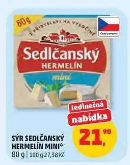 Penny Market Sýr Sedlčanský Hermelín Mini nabídka