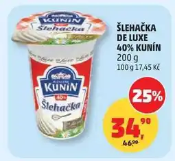 Penny Market Šlehačka De Luxe 40% Kunín nabídka