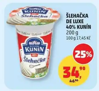 Penny Market Šlehačka De Luxe 40% Kunín nabídka
