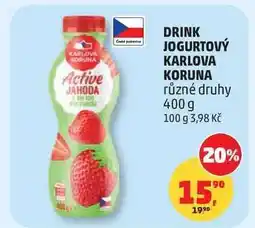 Penny Market Drink jogurtový Karlova Koruna nabídka