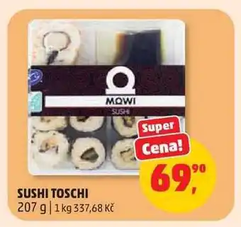 Penny Market SUSHI TOSCHI nabídka