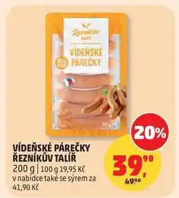 Penny Market VÍDEŇSKÉ PÁREČKY ŘEZNÍKŮV TALÍŘ nabídka