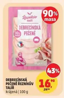 Penny Market DEBRECÍNSKÁ PEČENĚ ŘEZNÍKŮV TALÍŘ nabídka