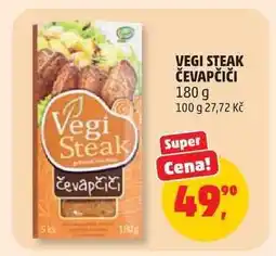 Penny Market VEGI STEAK ČEVAPČIČI nabídka